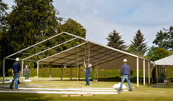 <b>North of Scotland Marquees</b><br>12m x 33m and 9m x 18m Coverspan Marquees