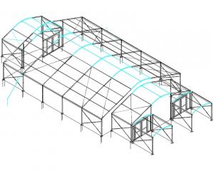 Curved roof schematic