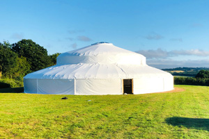 21m Yurt Covered