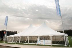 Outside the Tensile Traditional Marquee