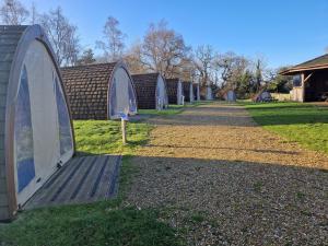 Bespoke glamping pod cover